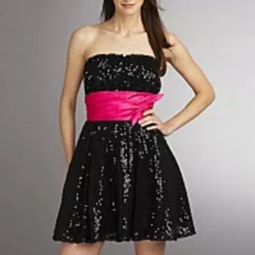 Betsey Johnson Sequin corset dress! Size 2
